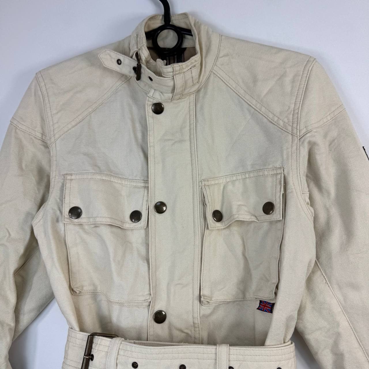 Belstaff Belstaff Belted Field Jacket Cream Women Size M Size M / US 6-8 / IT 42-44 - 2 Thumbnail