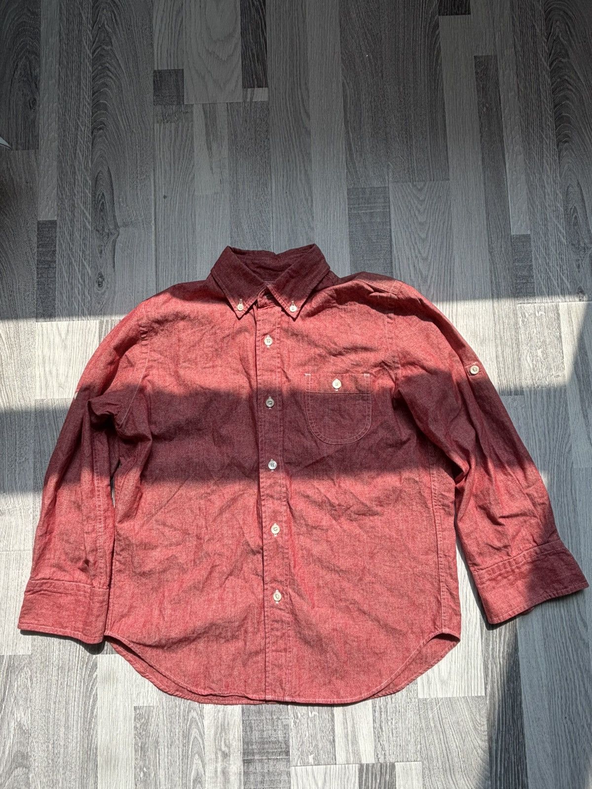 Comme des Garcons Junya Watanabe Man AD2010 Short Sleeve Pink BD Shirt Size US M / EU 48-50 / 2 - 1 Thumbnail