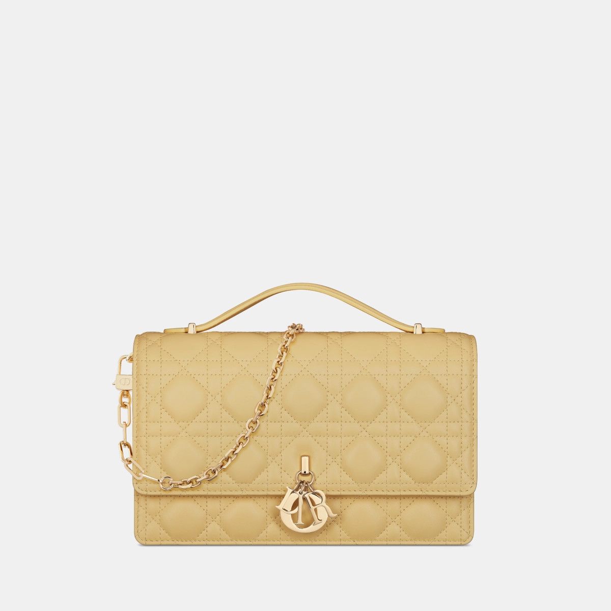 Dior o1bcso1str1124 Size: OS /Handle Bag in Yellow Size ONE SIZE - 2 Thumbnail