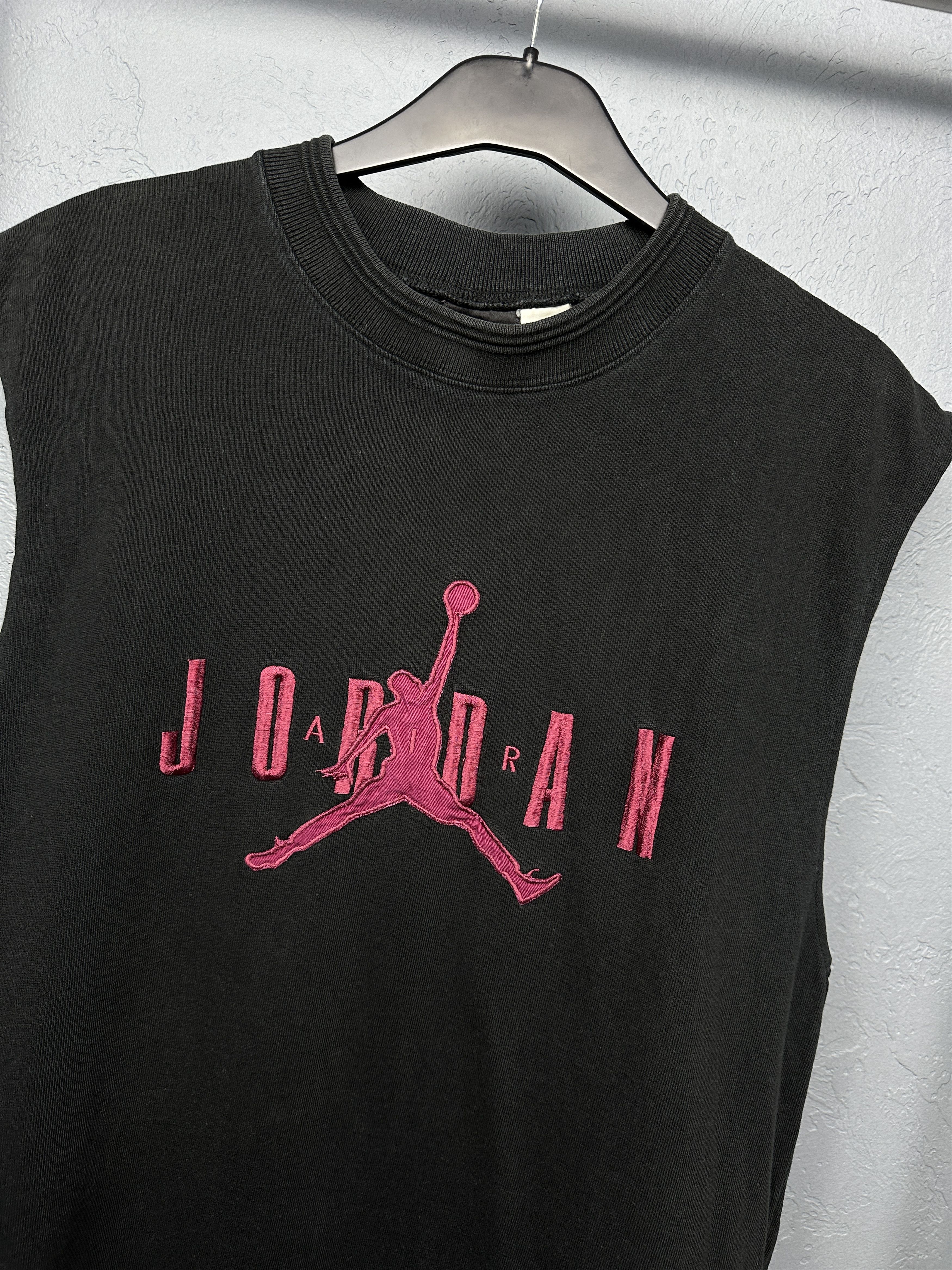 Jordan Brand Nike Jordan 90s Vintage Mens Tank Top Sleeveless T-Shirt Size US M / EU 48-50 / 2 - 2 Thumbnail