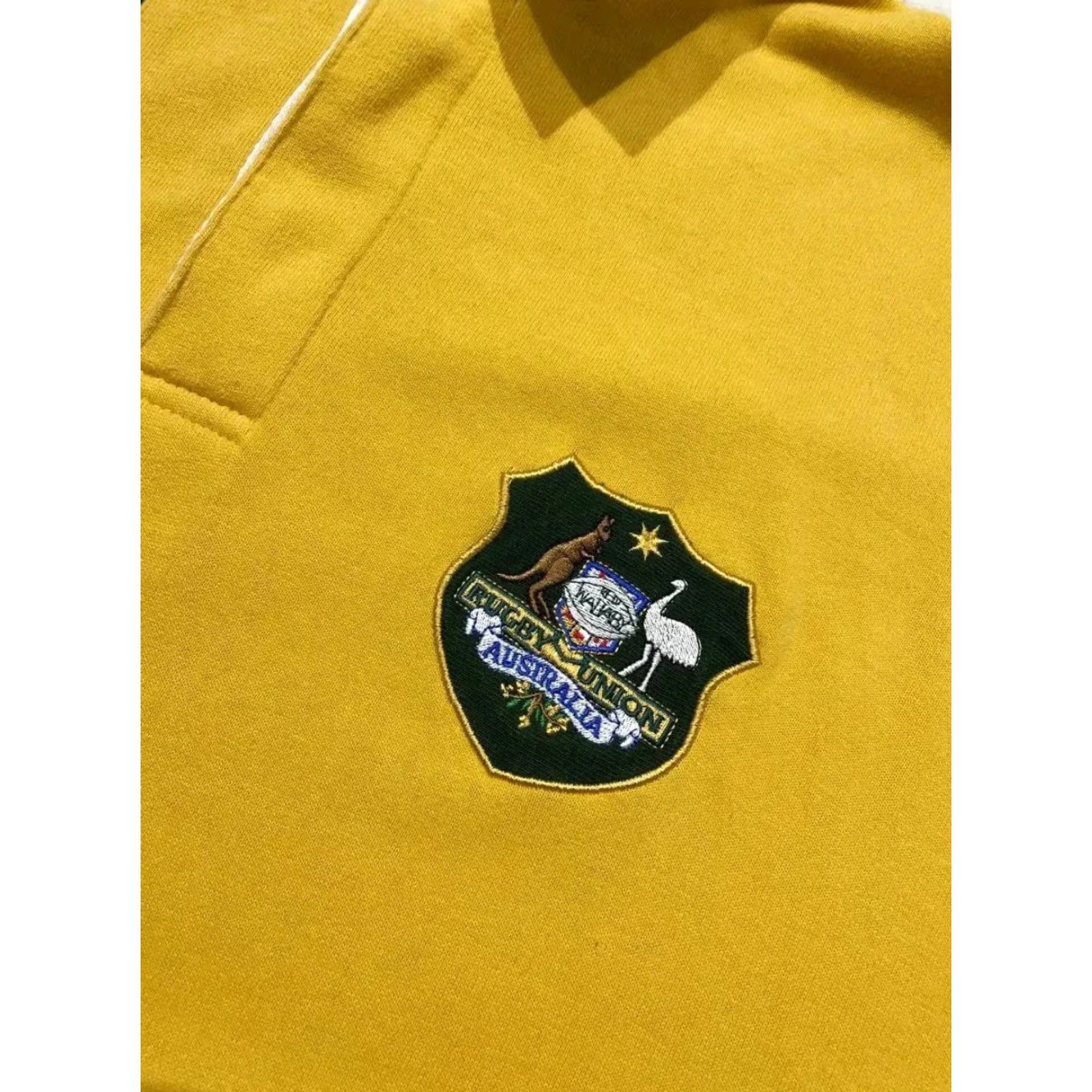 Vintage VINTAGE Rugby Polo Shirt Men XL Green Australia Jersey Polo Shirt Men XL Green Australia Rugby 2000s Available? Size US XL / EU 56 / 4 - 4 Thumbnail