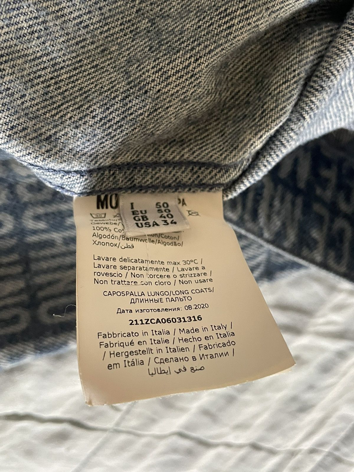 Moschino × Palace Moschino x Palace Denim Jacket Size US M / EU 48-50 / 2 - 7 Thumbnail