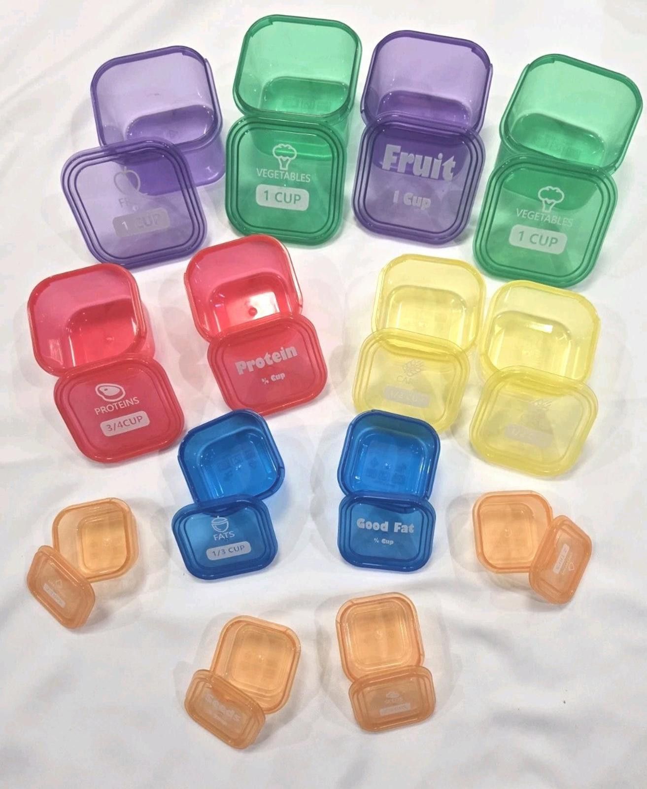 Other 21-Days Food Portion Control Container Kit Wt. Loss 14-Piece Size ONE SIZE - 1 Thumbnail