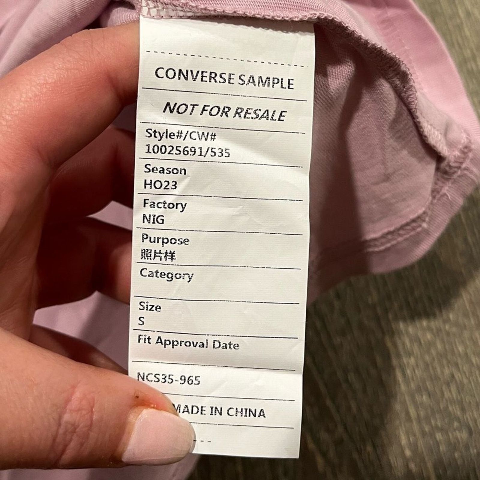 Converse NWOT Converse Star Chevron Mountain Graphic T-Shirt Lilac S Size S / US 4 / IT 40 - 4 Thumbnail