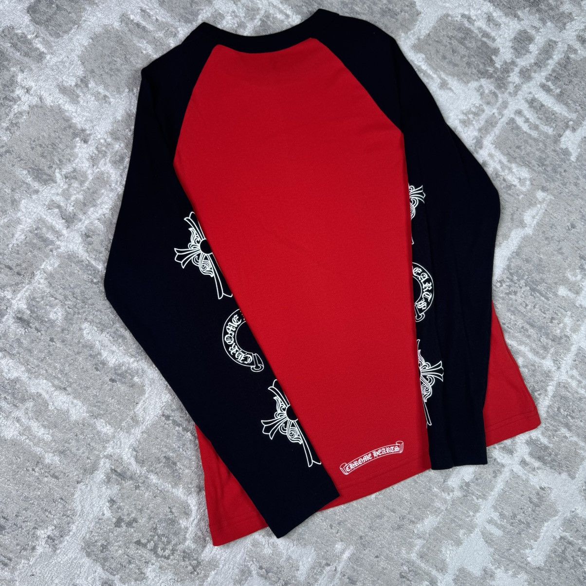 Chrome Hearts Baseball raglan long sleeve tee shirt Size US M / EU 48-50 / 2 - 8 Thumbnail
