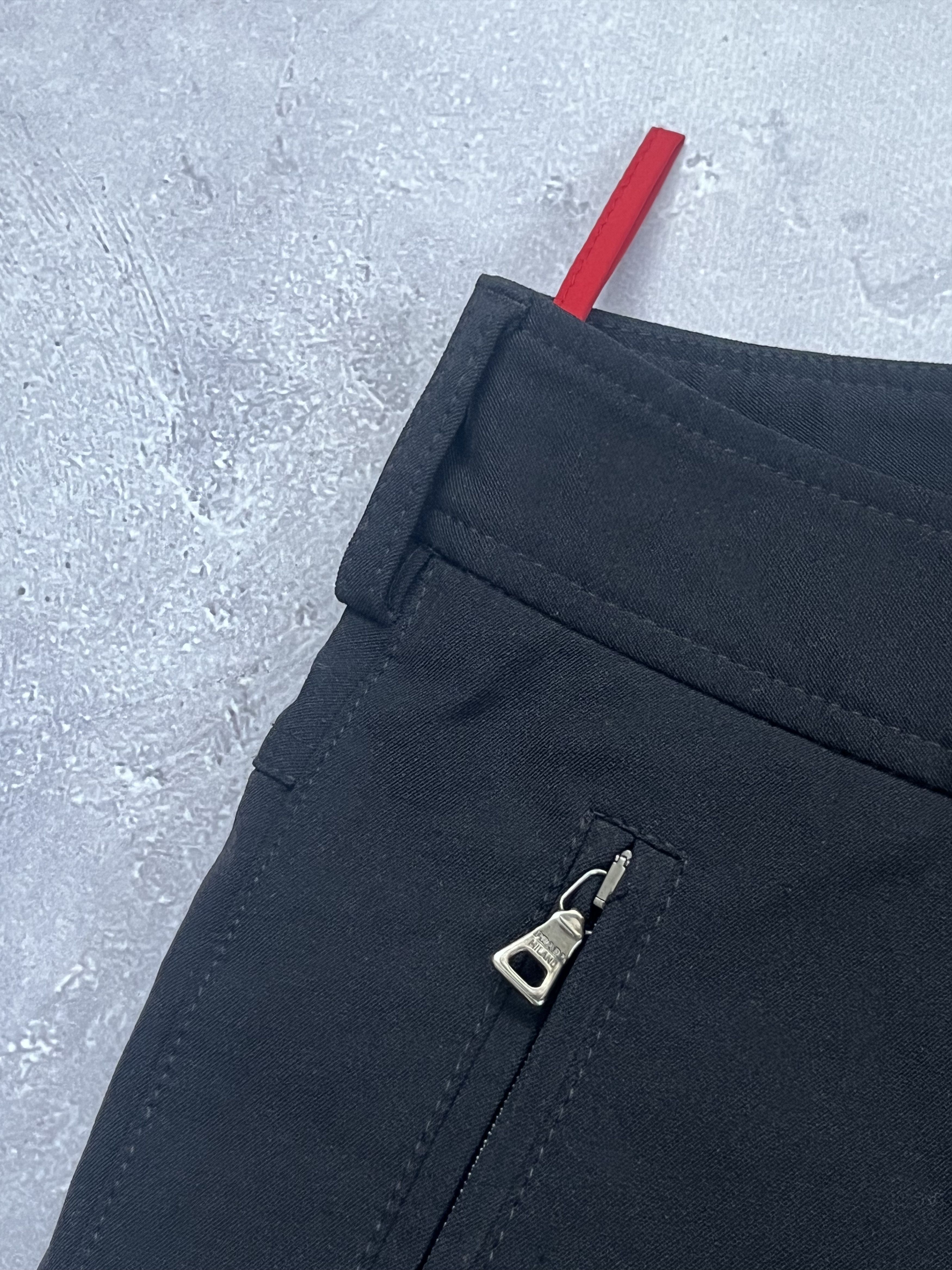 Prada Vintage Prada Bondage Nylon Ski Pants Black Men's Size 50 Size US 34 / EU 50 - 6 Thumbnail