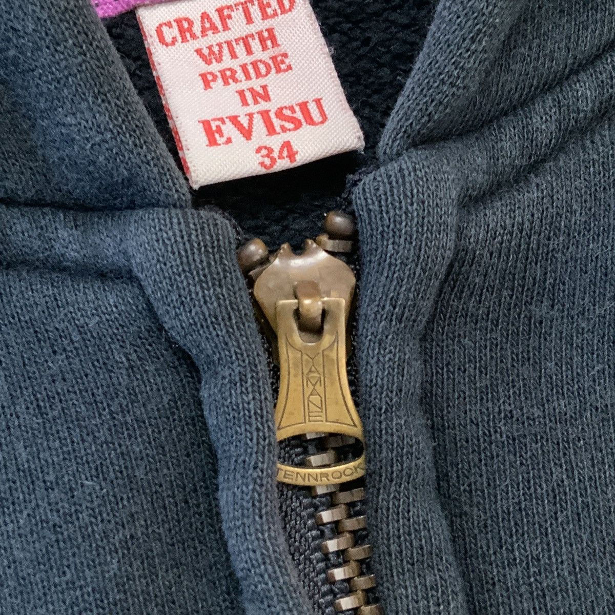 Evisu × Japanese Brand Y2K EVISU DONNA ZIP HOODIE Size M / US 6-8 / IT 42-44 - 4 Thumbnail