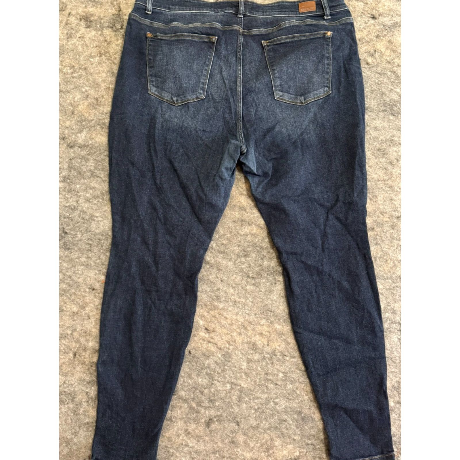 Vintage Judy Blue Jeans Woman 24W High Rise Skinny Straight 5-Pocket Denim Blue Size 24W Plus Woman Size 42" / US 20 - 2 Thumbnail