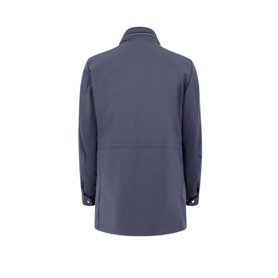 MooRER MOORER Blue Coat Jacket New (Men's size:L;) Size US L / EU 52-54 / 3 - 2 Thumbnail