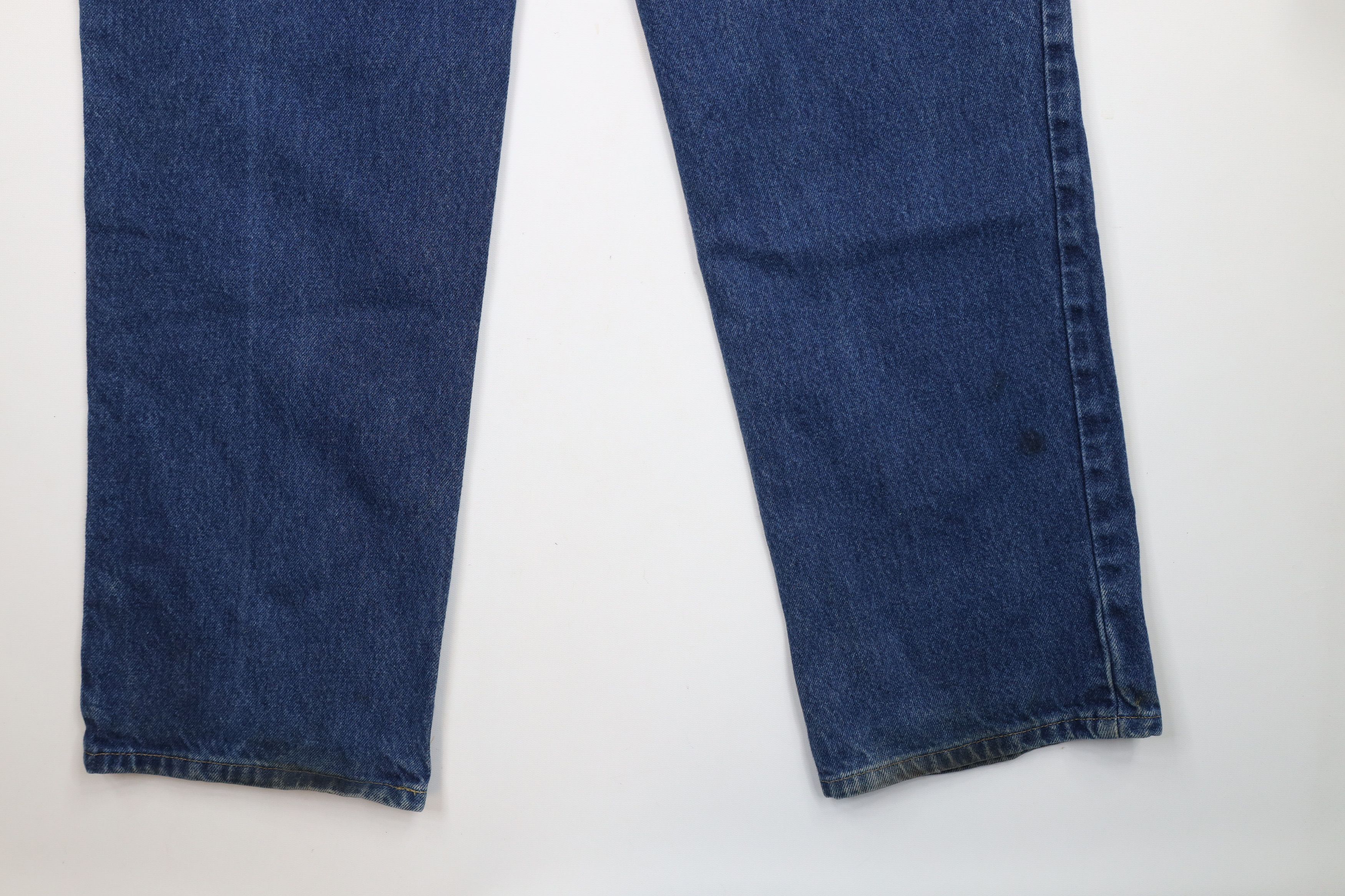 Carhartt × Vintage Vintage Carhartt Spell Out Relaxed Fit Denim Jeans Blue Size US 38 / EU 54 - 14 Thumbnail