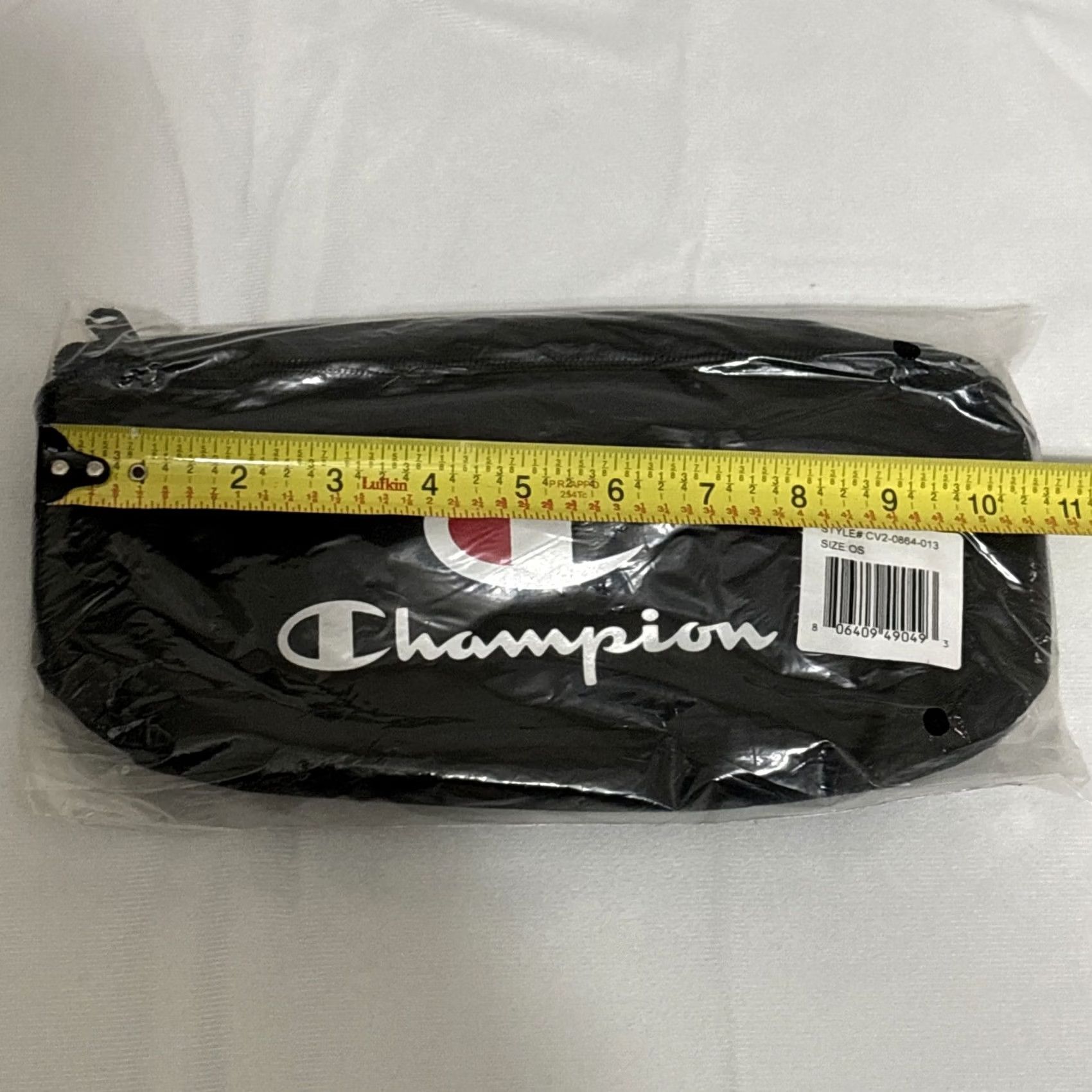 Champion Champion Waist Bag Fanny Pack Black Red NWT Brand New Sealed Men Size ONE SIZE - 7 Thumbnail