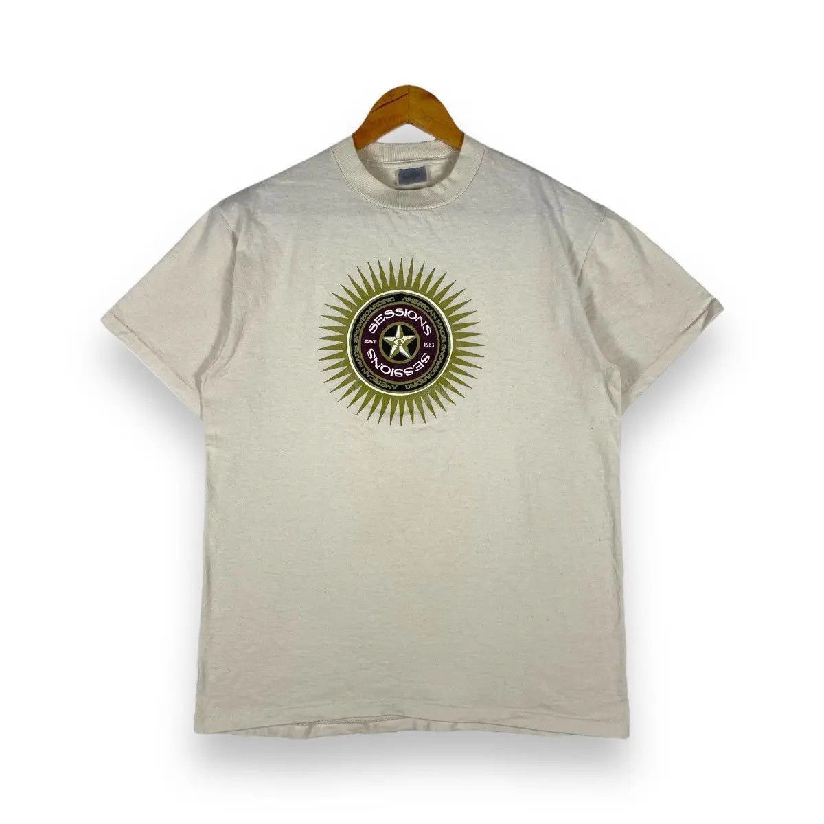 Sessions VINTAGE 90's SESSIONS AMERICAN MADE SNOWBOARDING TEE Size US M / EU 48-50 / 2 - 1 Thumbnail