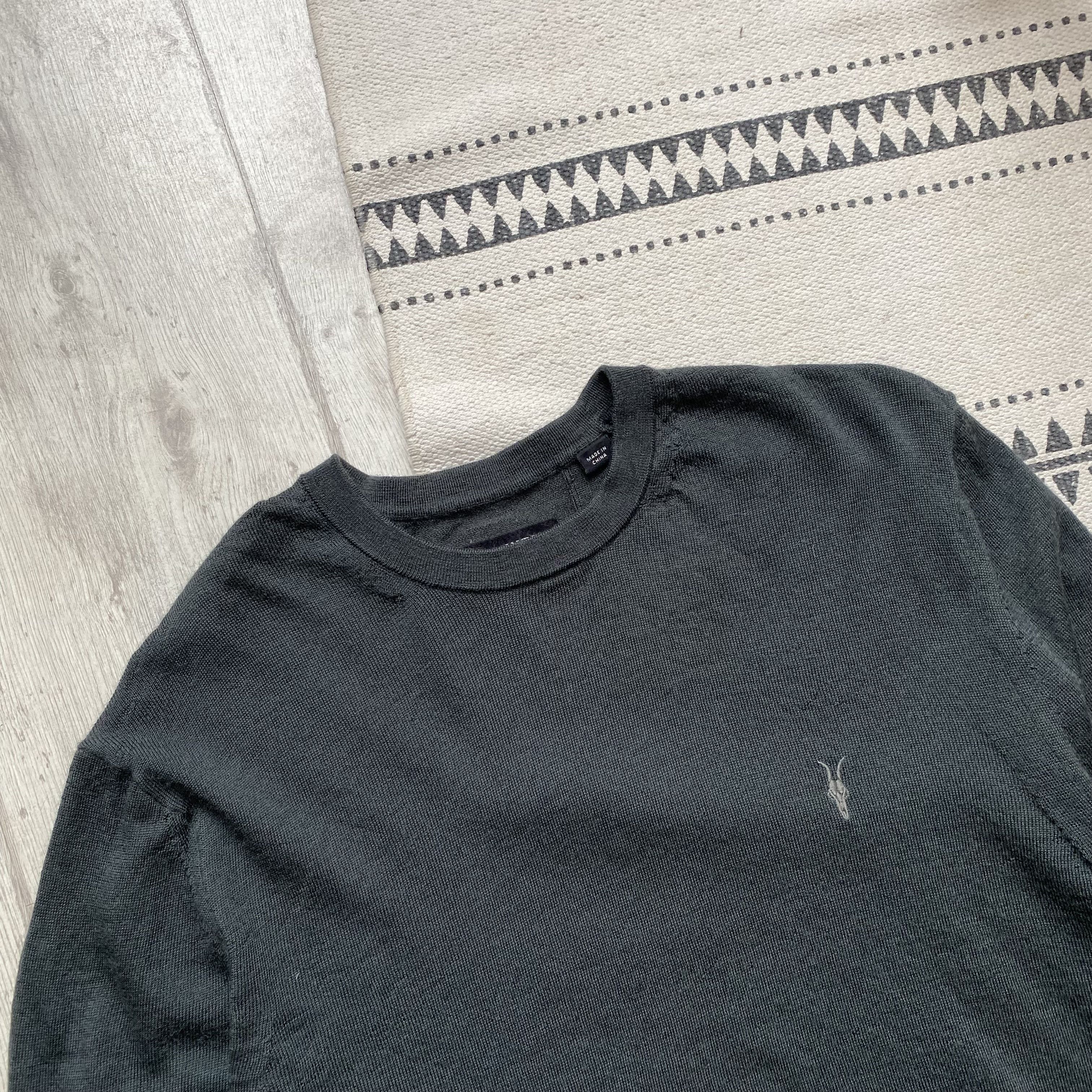 Allsaints 💎Luxury Allsaints Merinowool Knit Light Sweater jumper Size US M / EU 48-50 / 2 - 2 Thumbnail