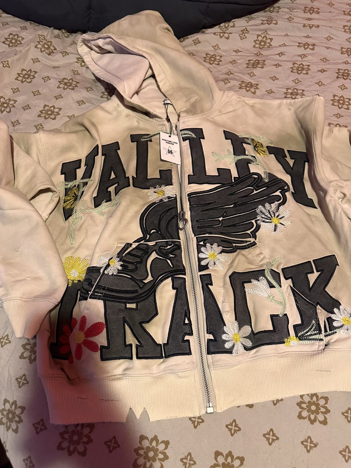 Vale VALE FOREVER HOODIE 'BONE GARDEN' Size US L / EU 52-54 / 3 - 5 Thumbnail
