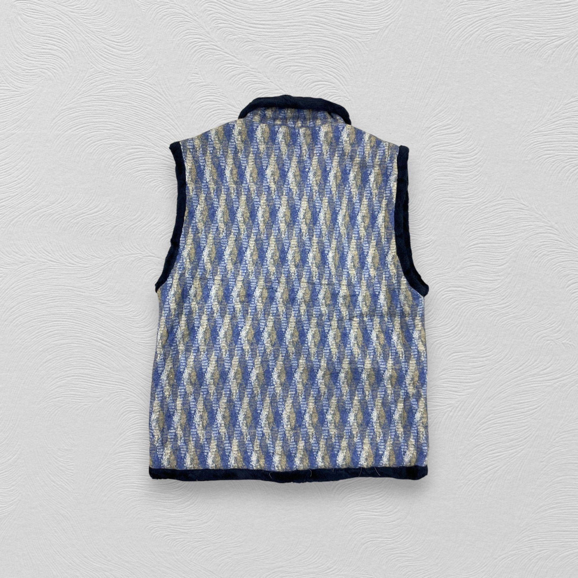 Japanese Brand Vintage Japanese Brand Fleece Vest Jacket -J245 Size US M / EU 48-50 / 2 - 2 Thumbnail