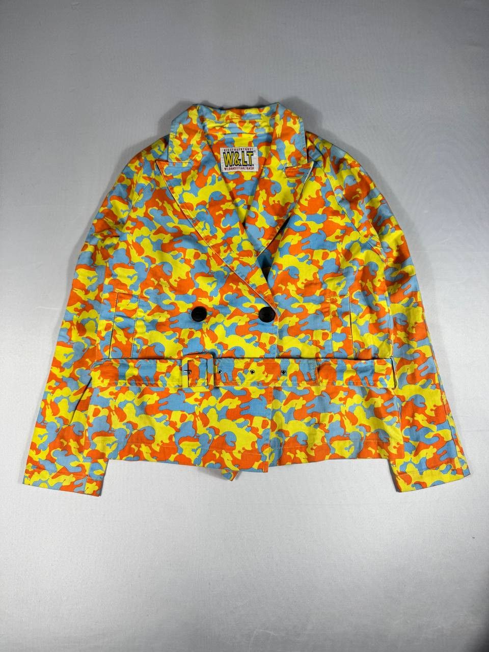 Walter Van Beirendonck Walter Van Beirendonck Pukpuk Camo Double Breasted Size M / US 6-8 / IT 42-44 - 1 Thumbnail