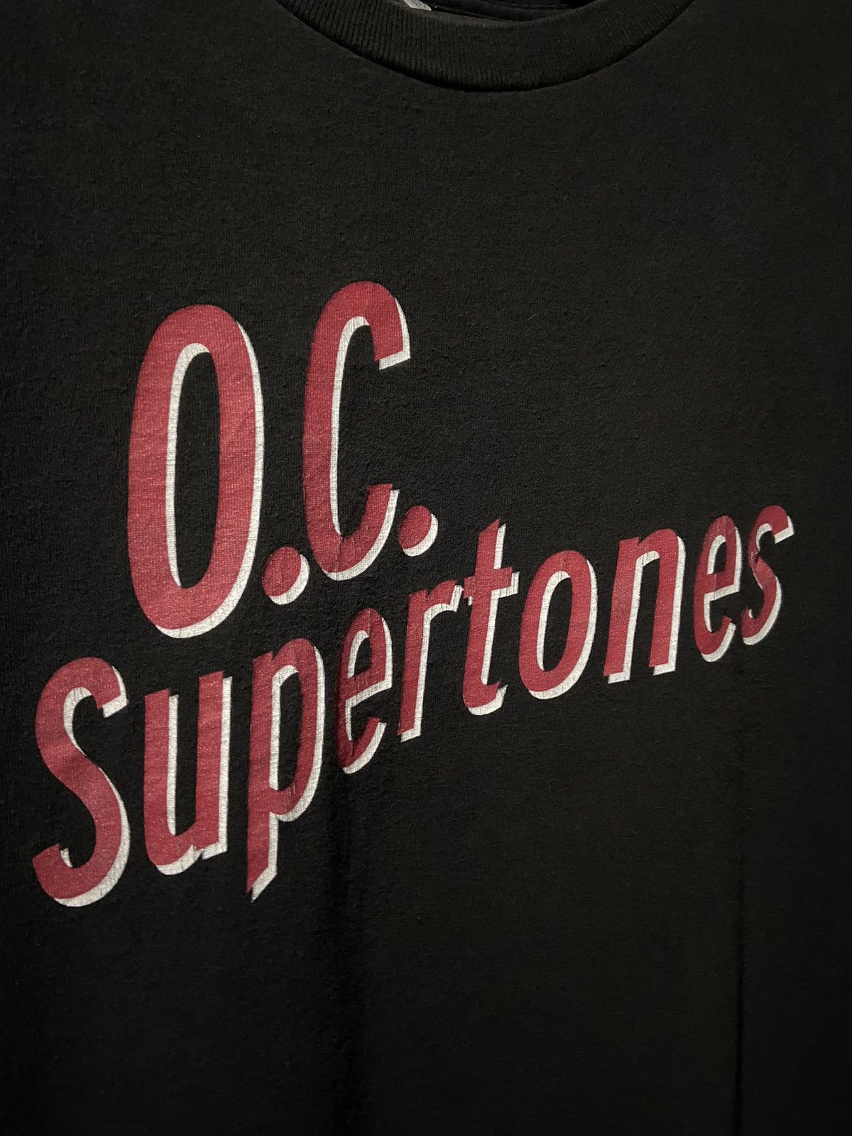 Band Tees × Vintage Vintage the o.c. Supertones black t shirt size xxl Size US XXL / EU 58 / 5 - 3 Thumbnail