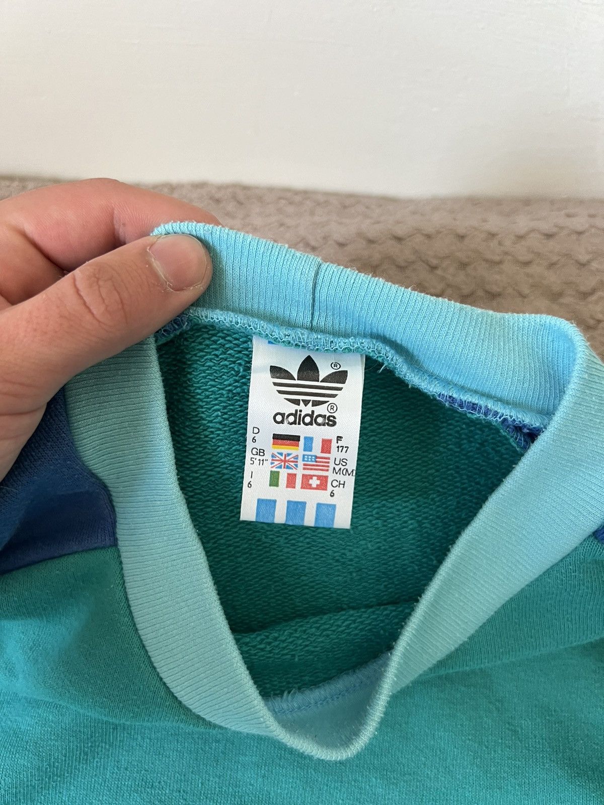 Adidas × Vintage Adidas vintage sweatshirt rare original 90s archive Size US M / EU 48-50 / 2 - 5 Thumbnail