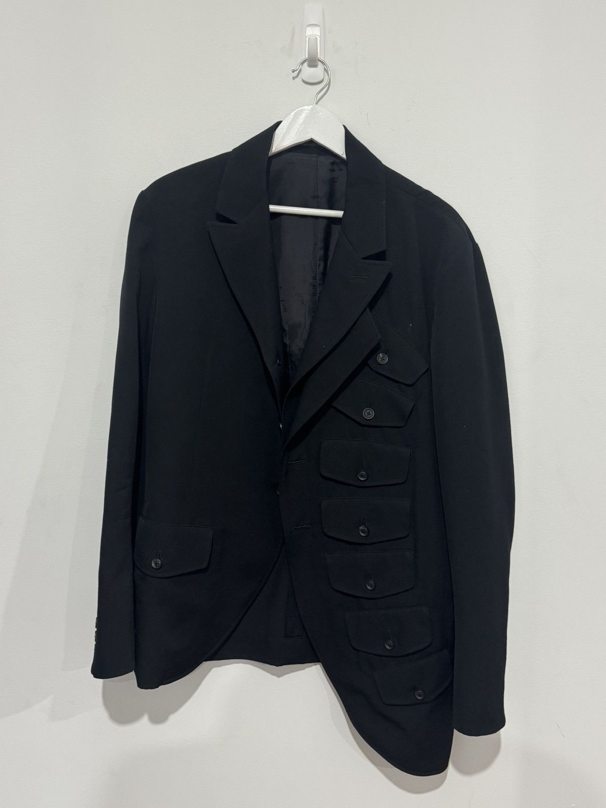 Yohji Yamamoto Yohji Yamamoto Pour Home 19SS Multi Pocket Blazer Size US M / EU 48-50 / 2 - 1 Thumbnail