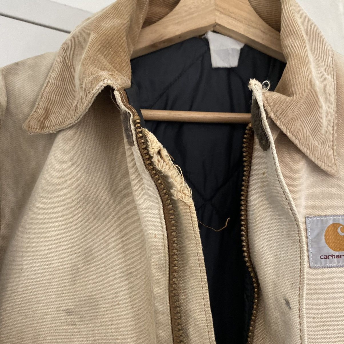 Carhartt Thrashed! VTG 90’s Carhartt Arctic Faded Dirty Work Jacket Size US M / EU 48-50 / 2 - 17 Thumbnail