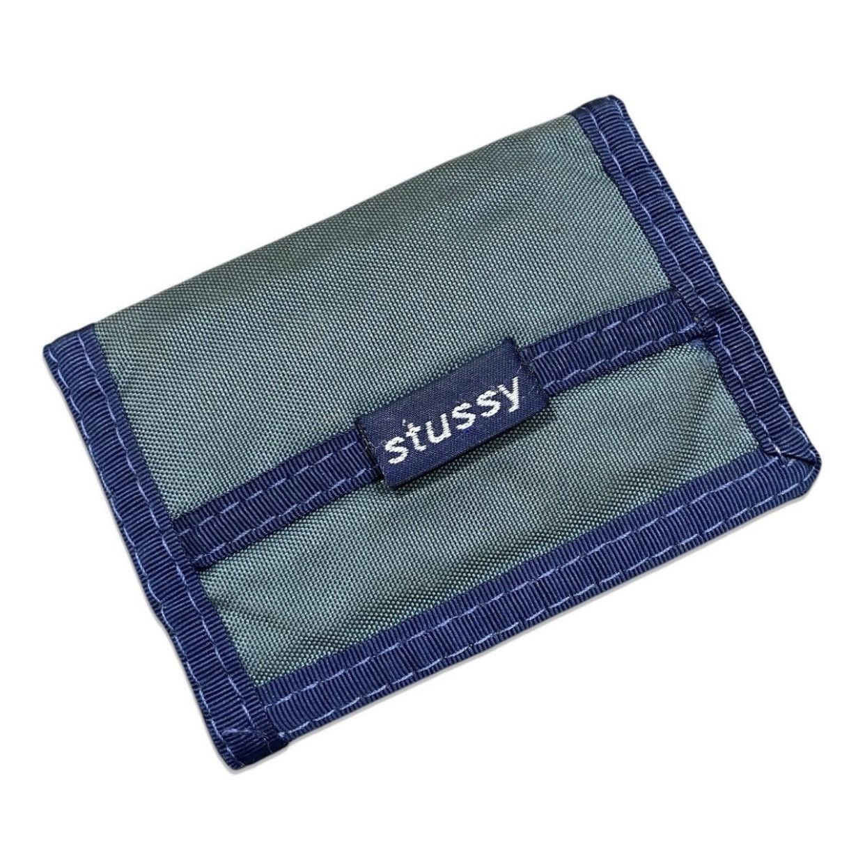 Stussy Vintage Stussy Trifold Canvas Wallet - Embroidered Logo Size ONE SIZE - 2 Thumbnail