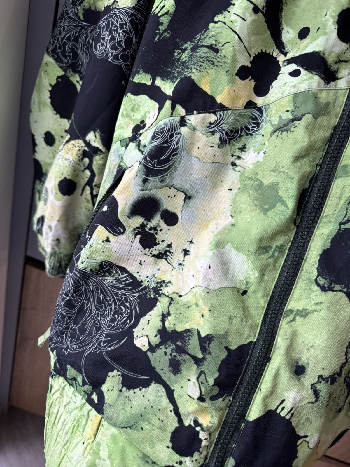 Nike Nike SB Kampai 6.0 Snowboarding Jacket Green Tie Dye Men SB Size US M / EU 48-50 / 2 - 6 Thumbnail