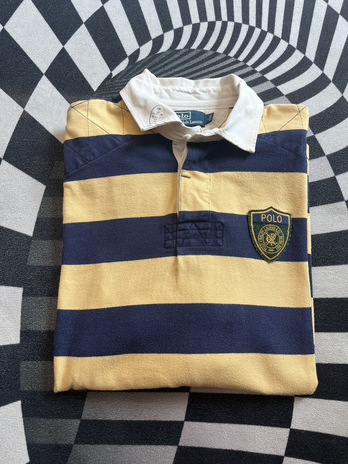 Polo Ralph Lauren Vintage POLO RALPH LAUREN EST McMLXVII 00’s Shirt Size US L / EU 52-54 / 3 - 1 Thumbnail