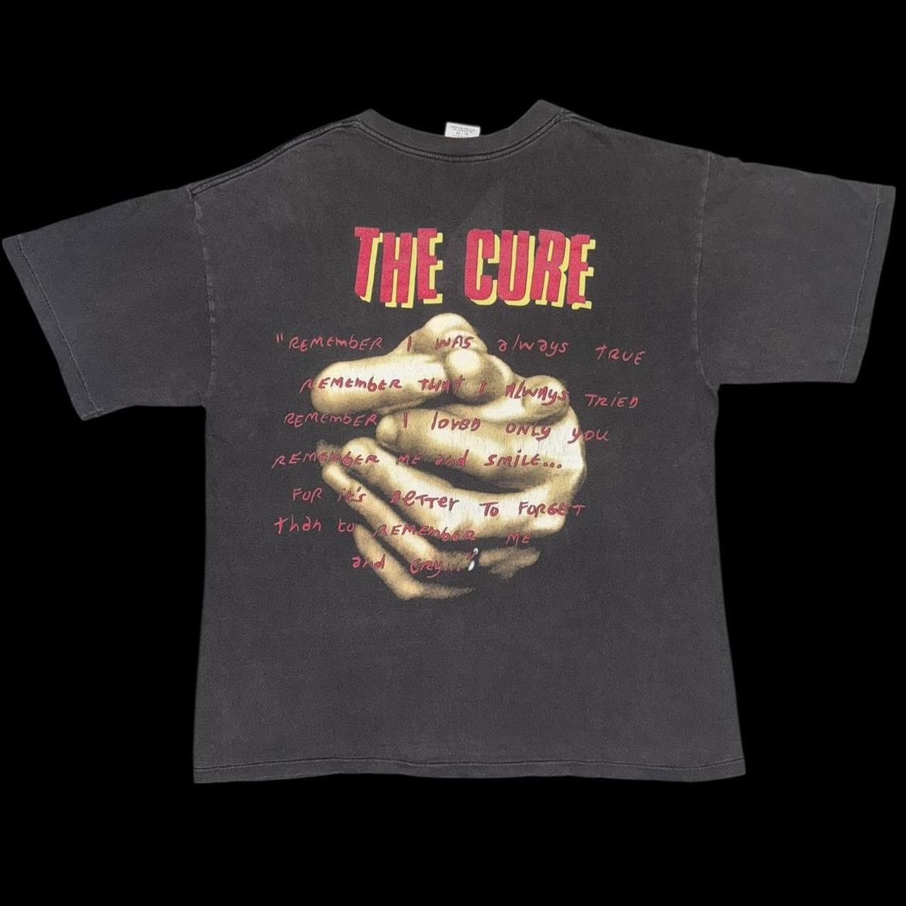 Vintage 1996 The Cure ‘Mood Swing’ Gothic Post-Punk Band Tee Size US XL / EU 56 / 4 - 4 Thumbnail