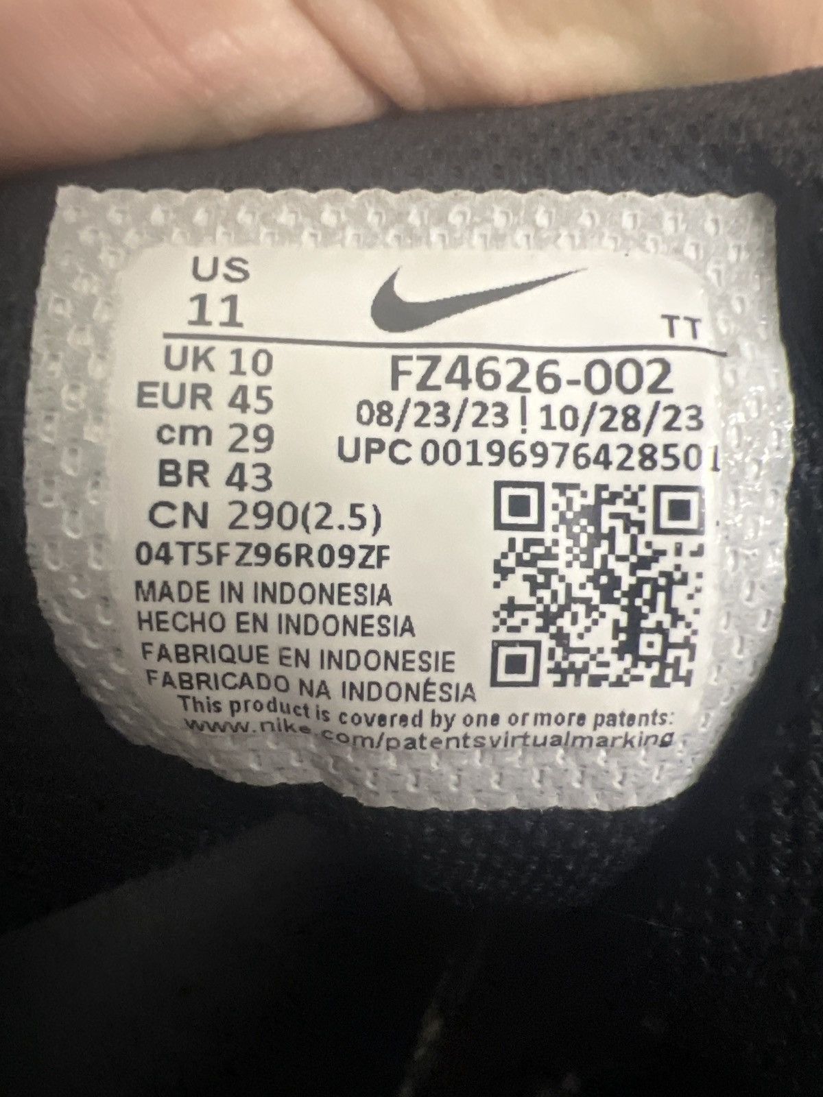Nike Air max 95 halloweeen edition 2023 Size US 11 / EU 44 - 9 Thumbnail