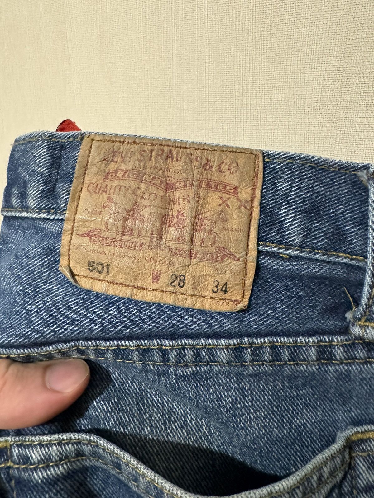 Levi's × Vintage Levi’s Denim Jeans Men’s Vintage Size US 28 / EU 44 - 8 Thumbnail