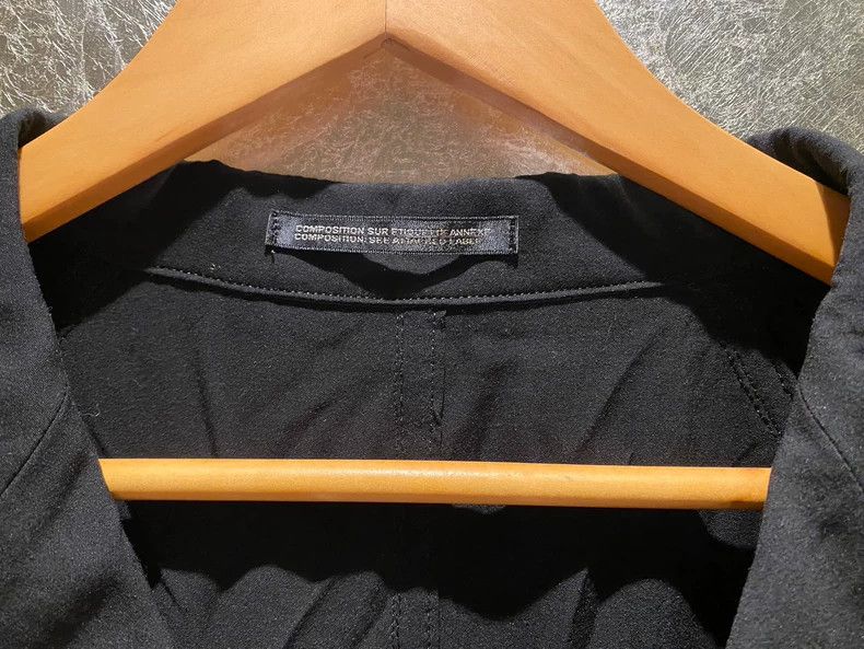 Yohji Yamamoto Yohji Yamamoto 17 aw Ribbon Silk Multi-Pocket Jacket 2504-N Size US M / EU 48-50 / 2 - 5 Thumbnail