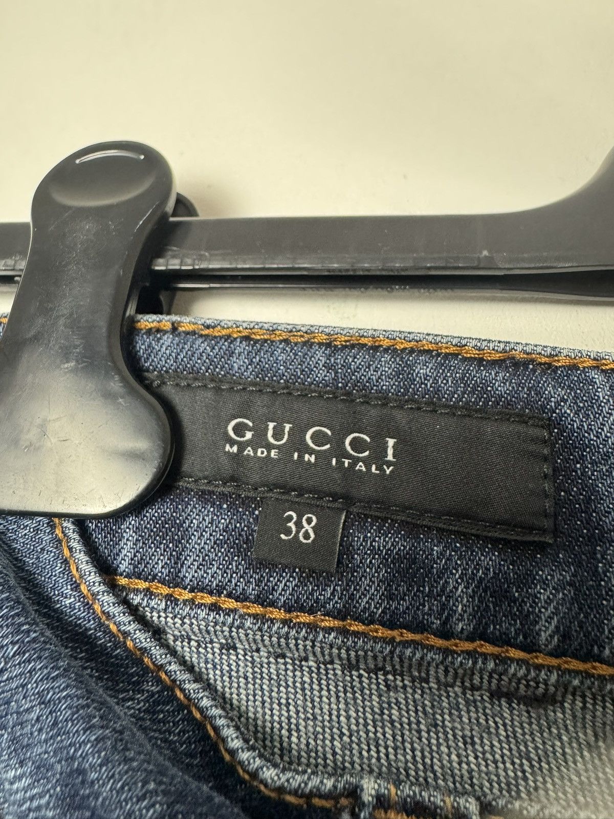 Gucci Gucci Vintage Slim Denim Jeans Made in Italy Dark Wash Size 26" / US 2 / IT 38 - 7 Thumbnail