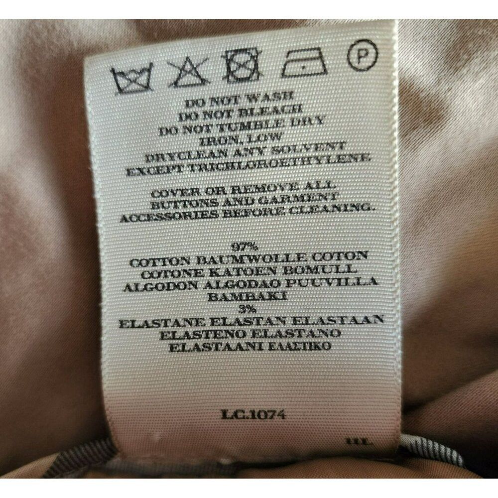 Burberry Burberry Pants Size 8 – Brown Cotton Blend, Wide Leg, Mid-R Size 30" / US 8 / IT 44 - 3 Thumbnail