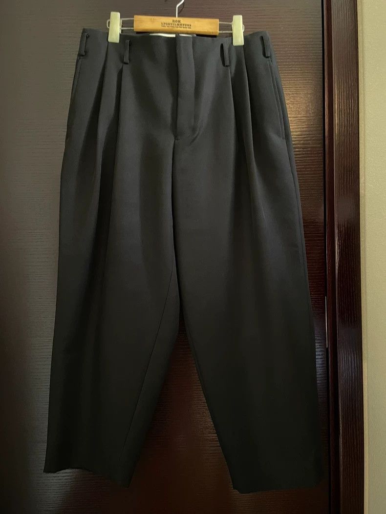 Comme Des Garcons size M Double-fold tapered pants croppe