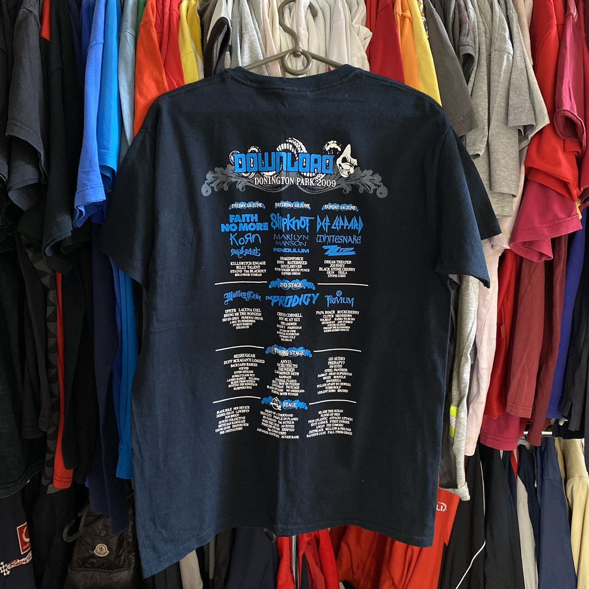 Band Tees × Vintage Vintage Download 2009 Rock Band festival graphic tee Size US M / EU 48-50 / 2 - 2 Thumbnail