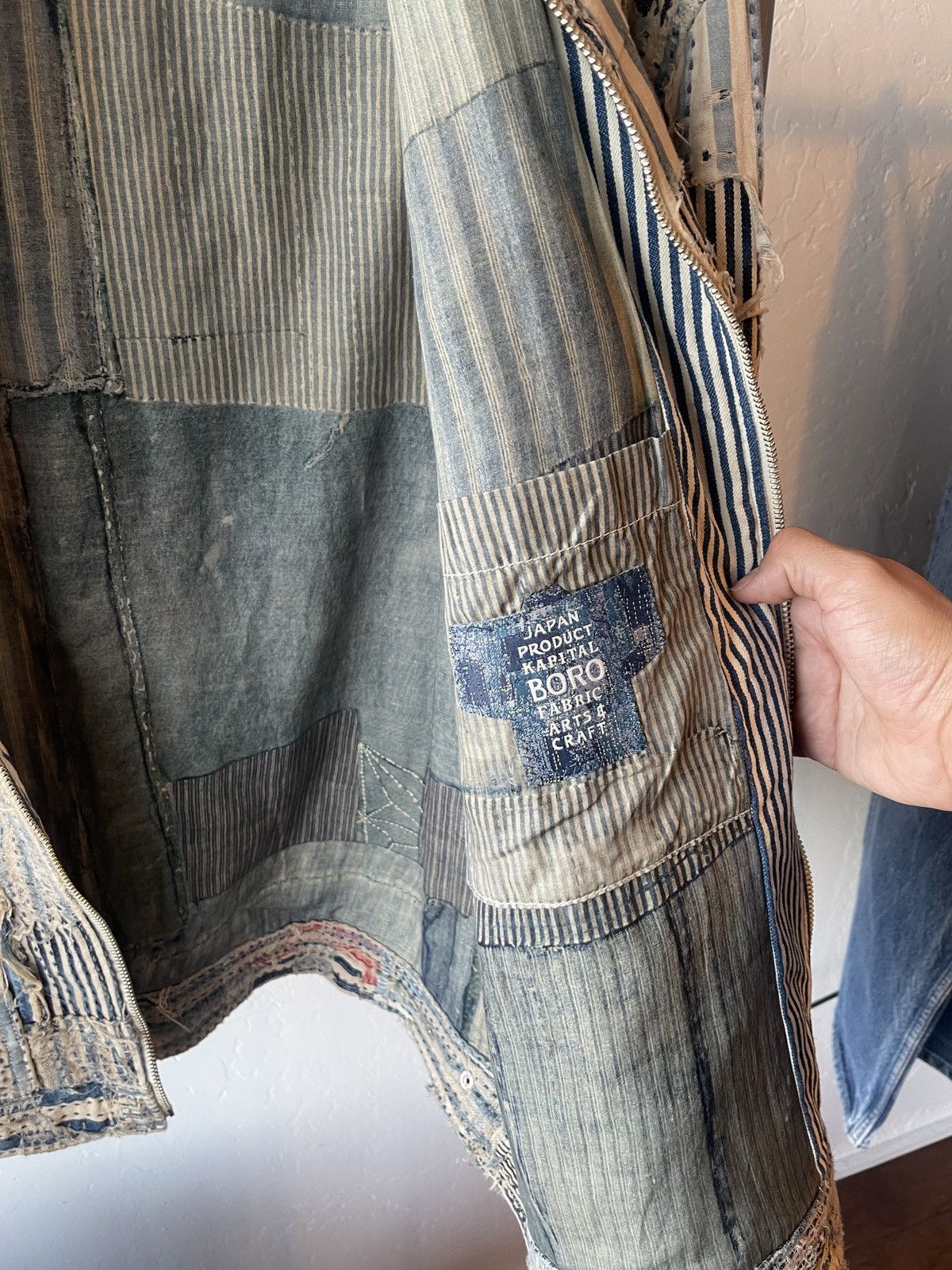 Kapital Kountry Kapital Kountry Liberty Boro Zip Up Jacket Size US XL / EU 56 / 4 - 11 Thumbnail