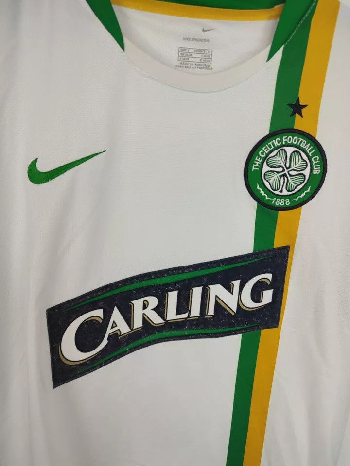 Nike Celtic 2007-08 Third #9 Miller FOOTBALL Kit SHIRT SOCCER Size US S / EU 44-46 / 1 - 10 Thumbnail