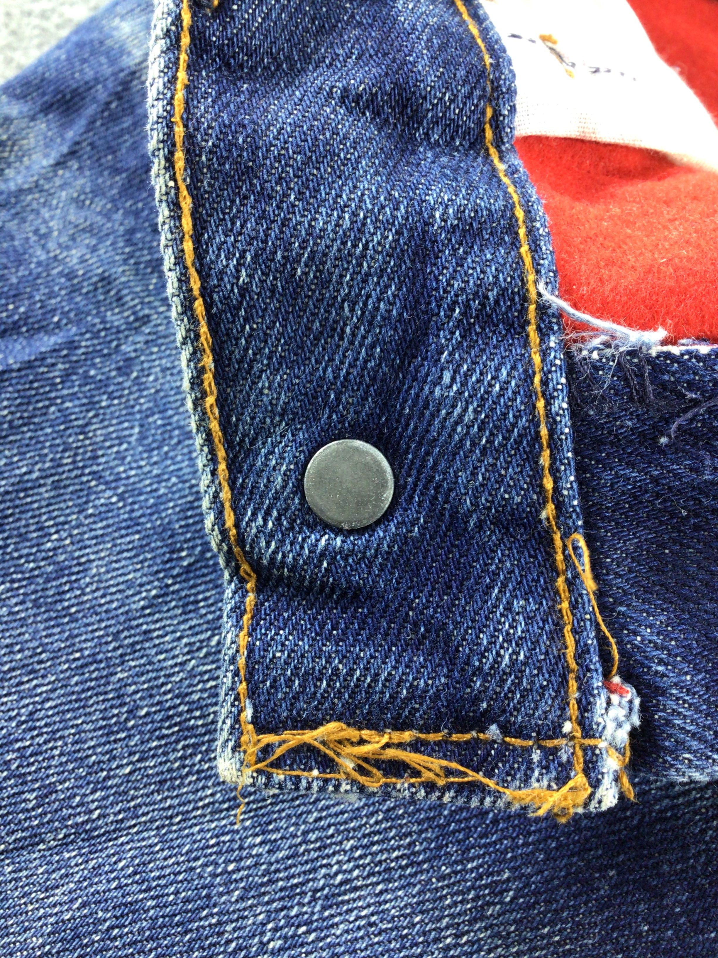 Levi's Vintage 80s Levis Orange Tab Jeans Blue Medium Wash-J381 Size US 30 / EU 46 - 8 Thumbnail