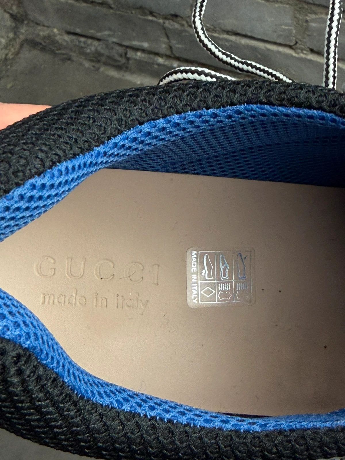 Gucci Gucci Silver Flashtreck sneakers size 43 with box Size US 10 / EU 43 - 13 Thumbnail