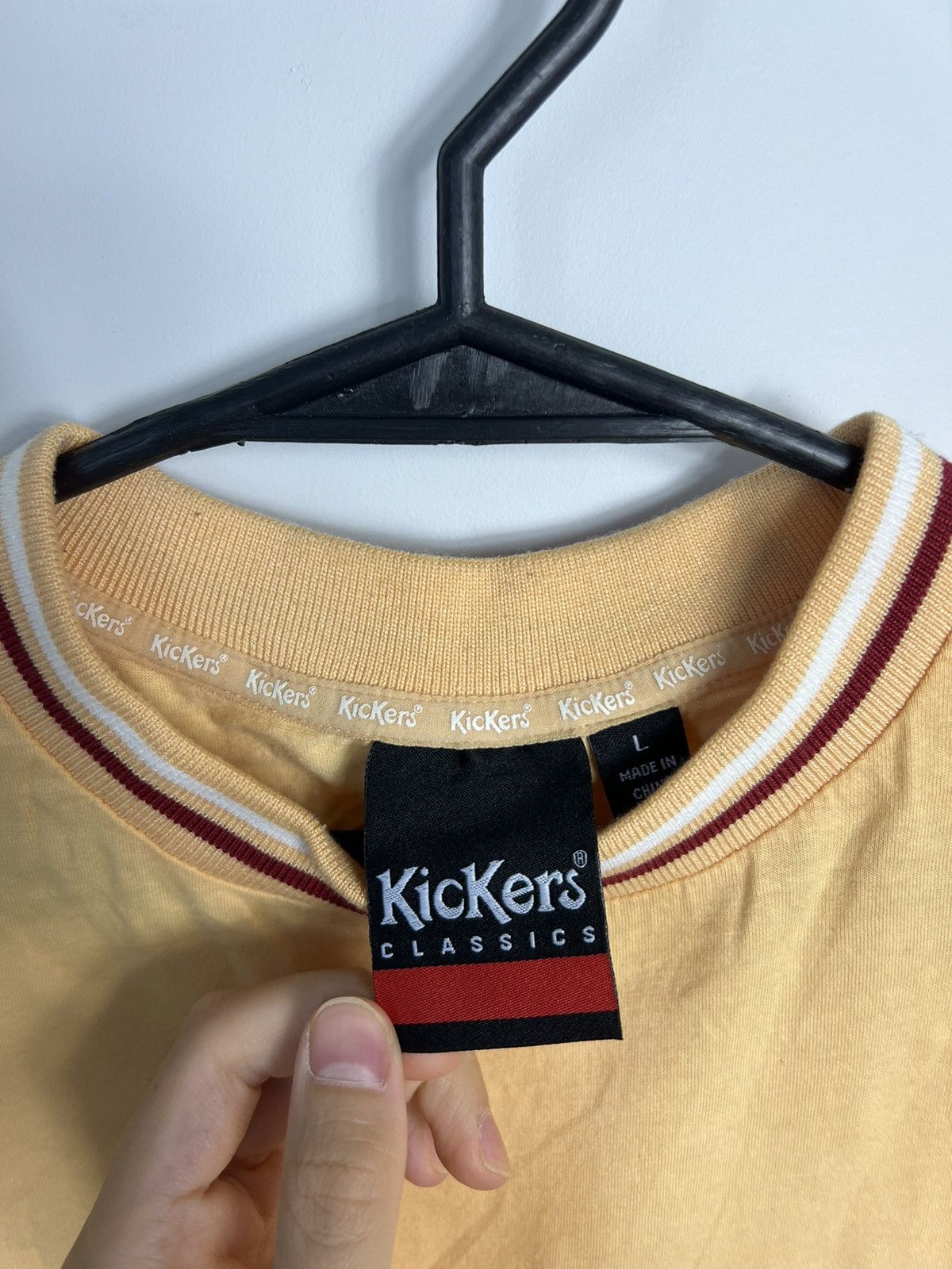 Kickers Tshirt KicKers big logo spellout Size US L / EU 52-54 / 3 - 3 Thumbnail