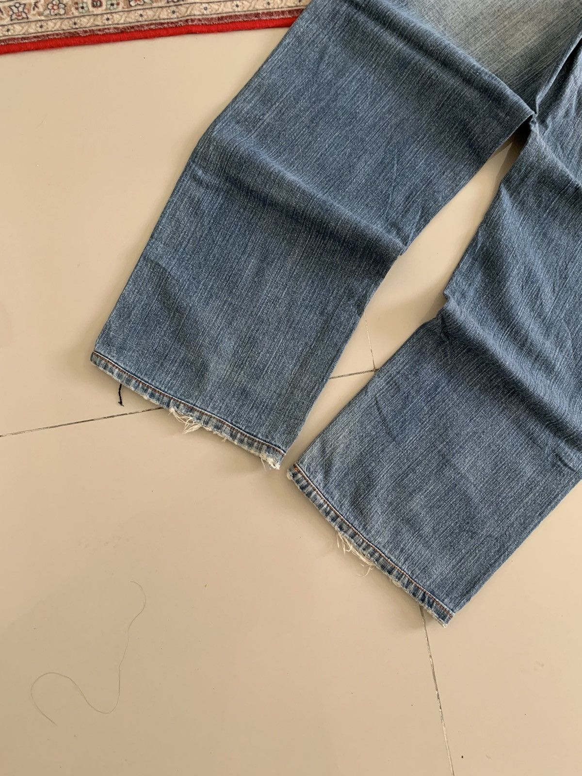 Vintage Vintage Dickies Reguler Faded Blue Jeans Size US 30 / EU 46 - 2 Thumbnail