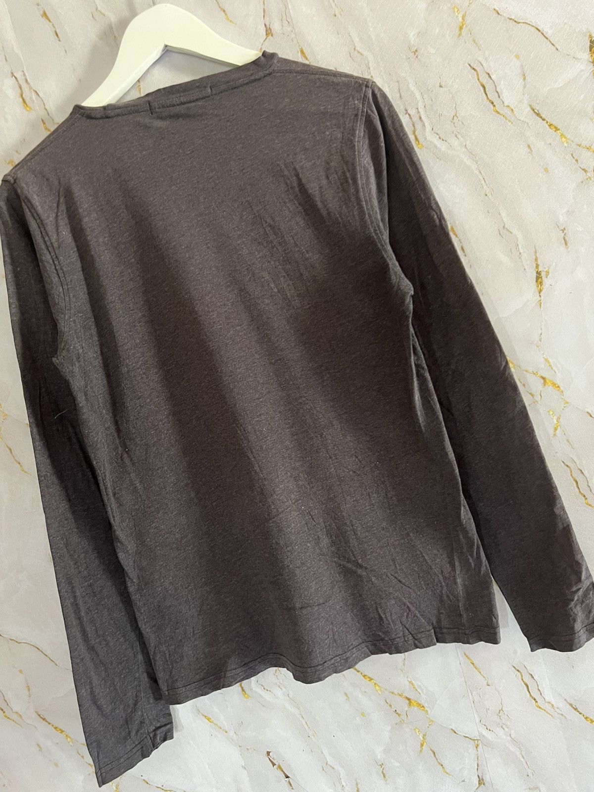Saint Laurent Paris Saint Laurent Long Sleeve T-Shirt – Designer Luxury Tee Size US M / EU 48-50 / 2 - 5 Thumbnail