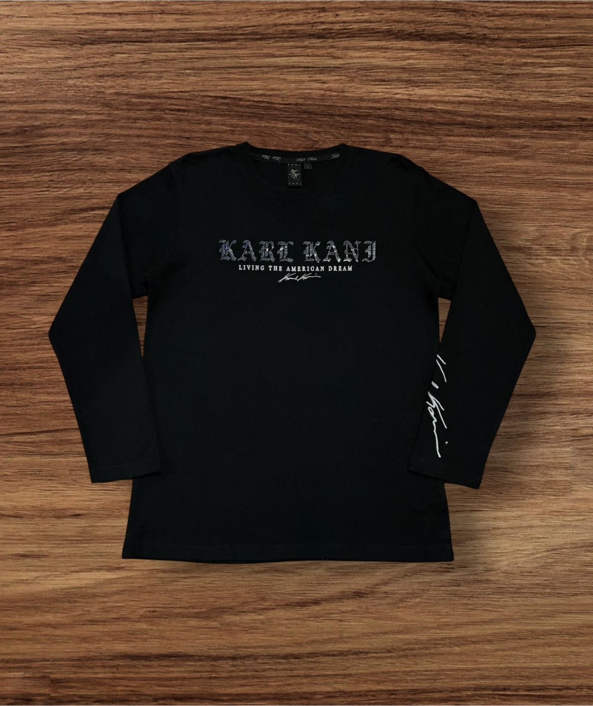 Vintage Karl Kani Spellout Long Sleeve T-Shirt