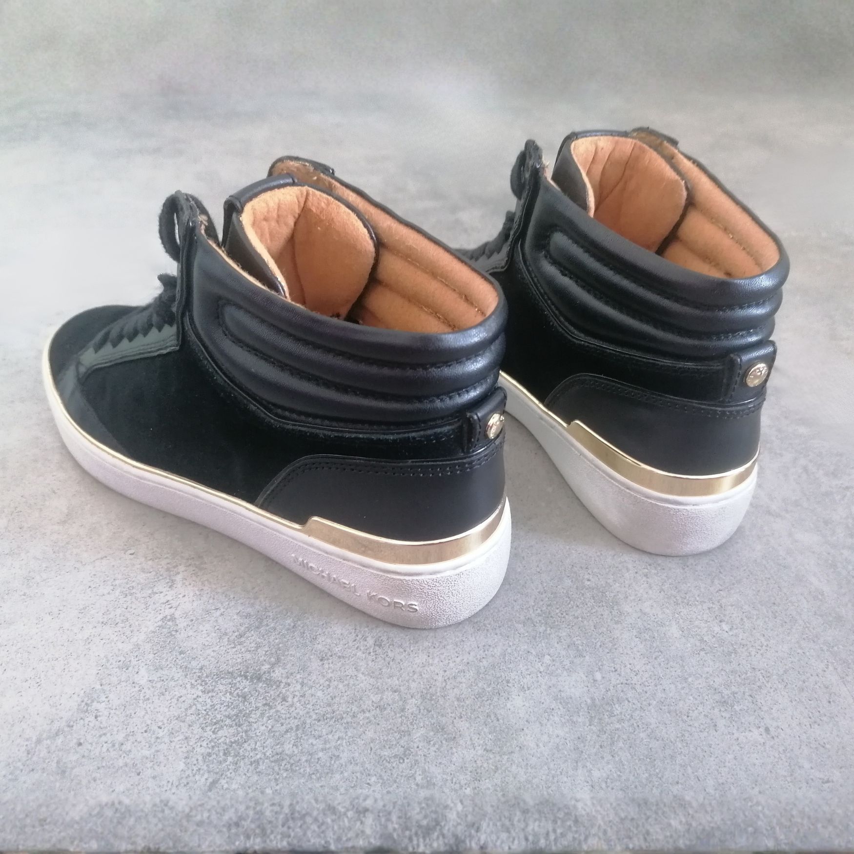 Michael Kors Michael Kors Kyle Leather & Suede high-top sneakers Size US 8 / IT 38 - 9 Thumbnail