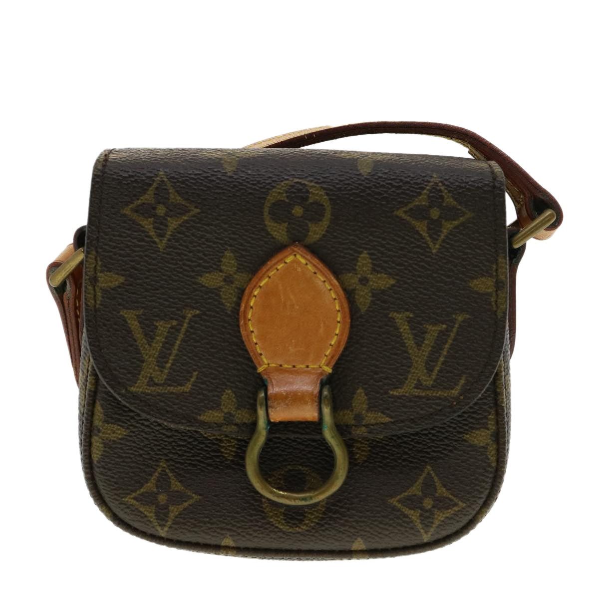 LOUIS VUITTON Monogram Bebe Saint Cloud Shoulder Bag M51245