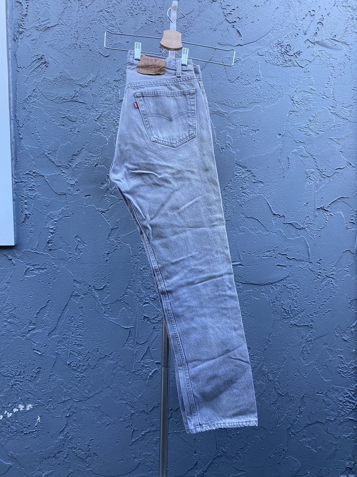 Levi's Vintage 90s Levi's 501xx Jeans - Faded Grey Wash Size US 32 / EU 48 - 3 Thumbnail