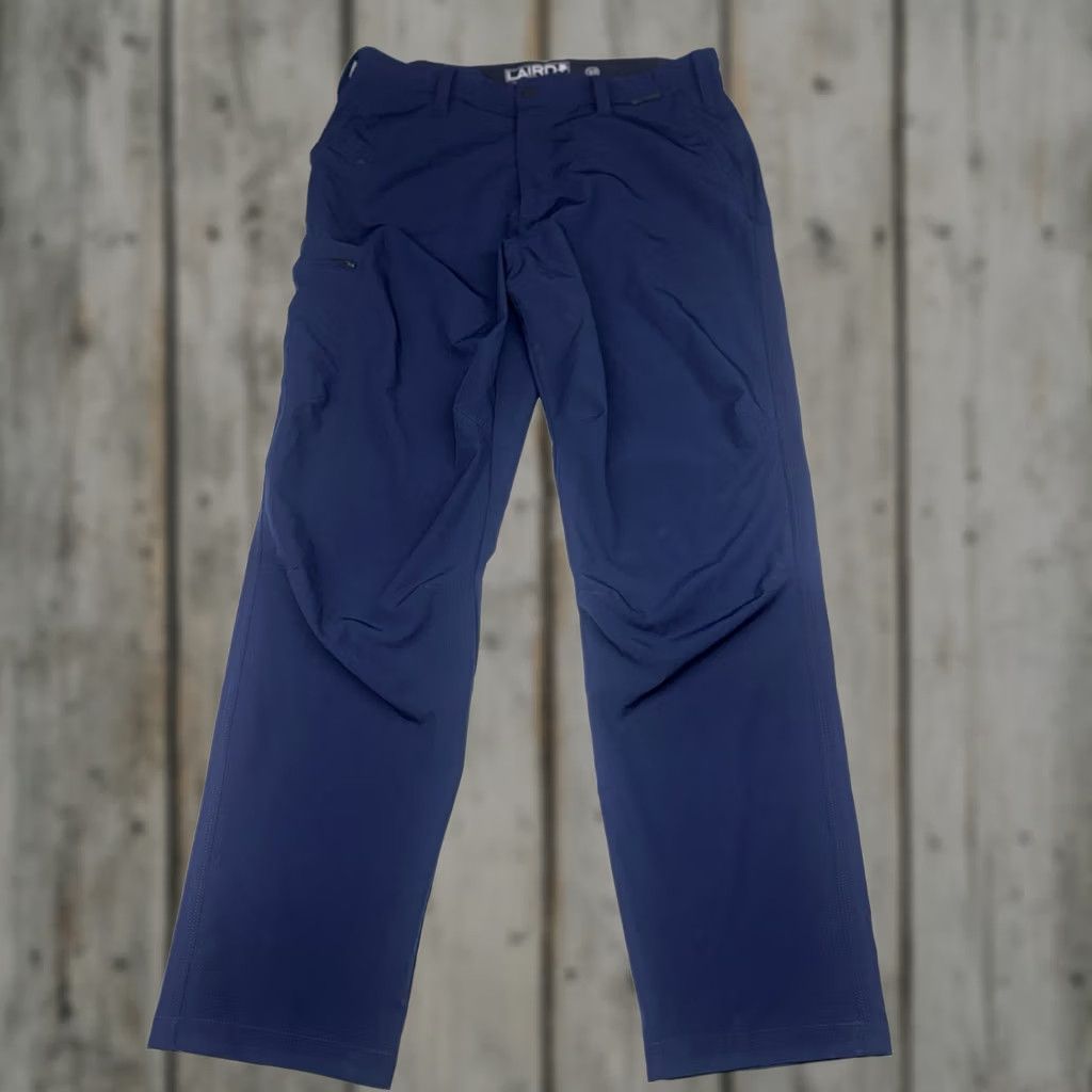Vintage Laird Pants Blue Performance Stretch Quick Dry Surf Mens 33x30.5 Longboard Size US 33 - 1 Thumbnail