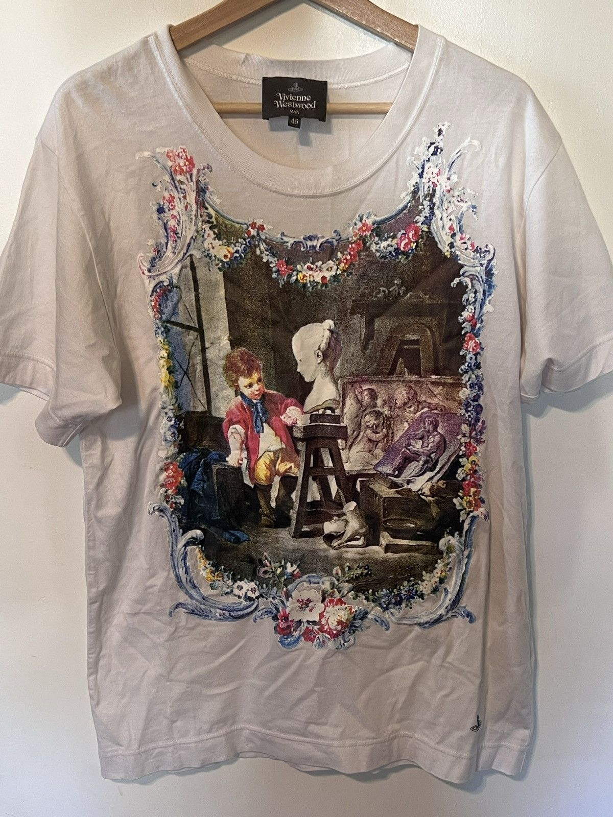 Vivienne Westwood Men Painting tee