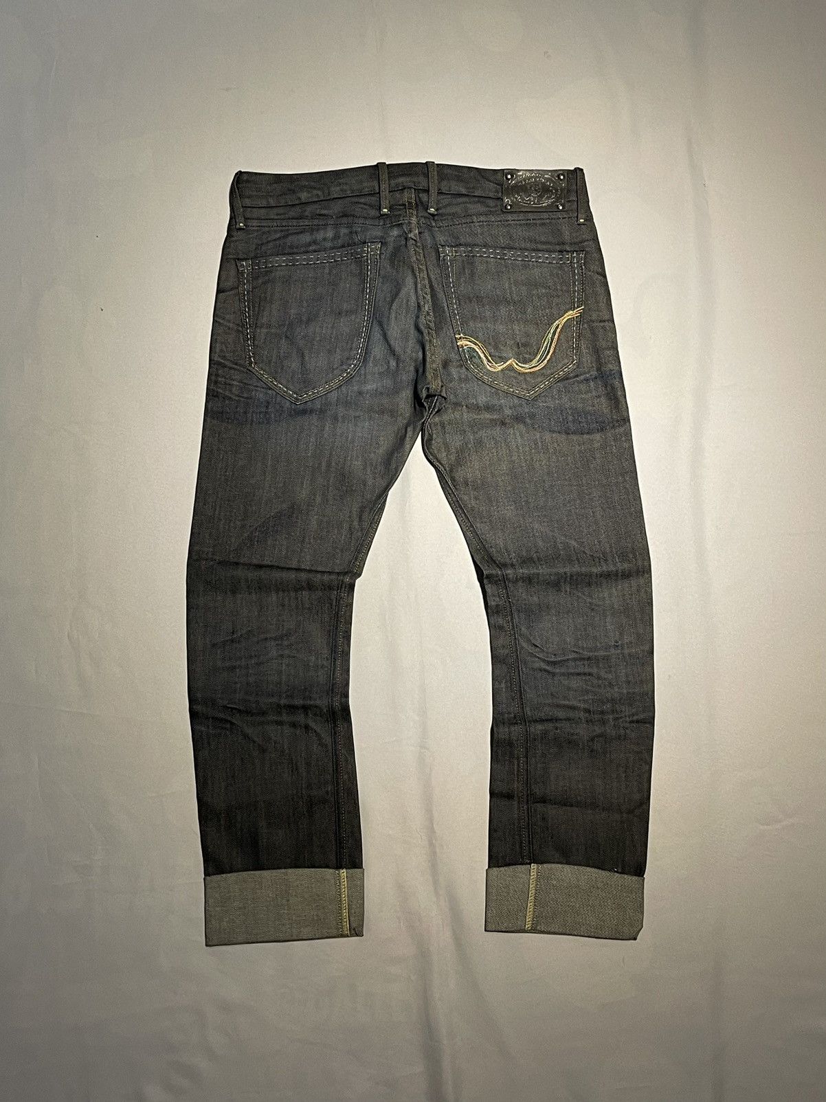 Replay Vintage We Are Replay Basetta Denim Slim Fit Jeans Pant Size 31" - 2 Thumbnail