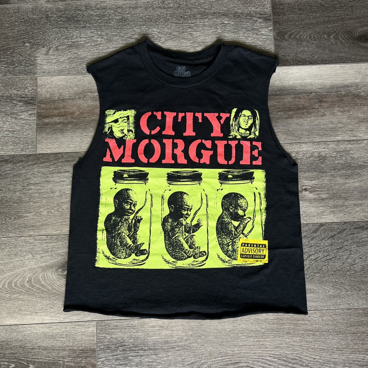 City Morgue City Morgue Zillakami Sosmula Baby Jar Rap Logo Tank T Shirt Size US S / EU 44-46 / 1 - 1 Thumbnail